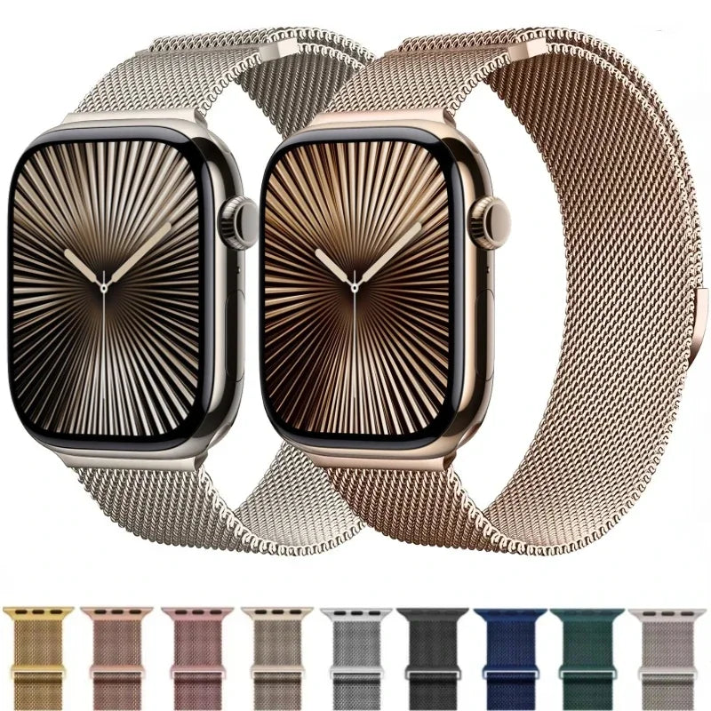 Elegant Milanese Apple Watch Strap™